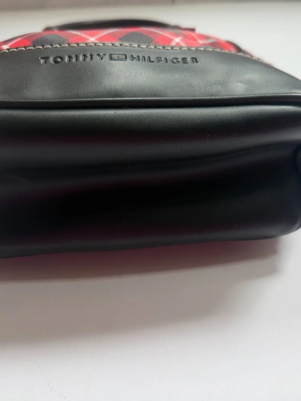 Tommy Hilfiger Plaid Satchel